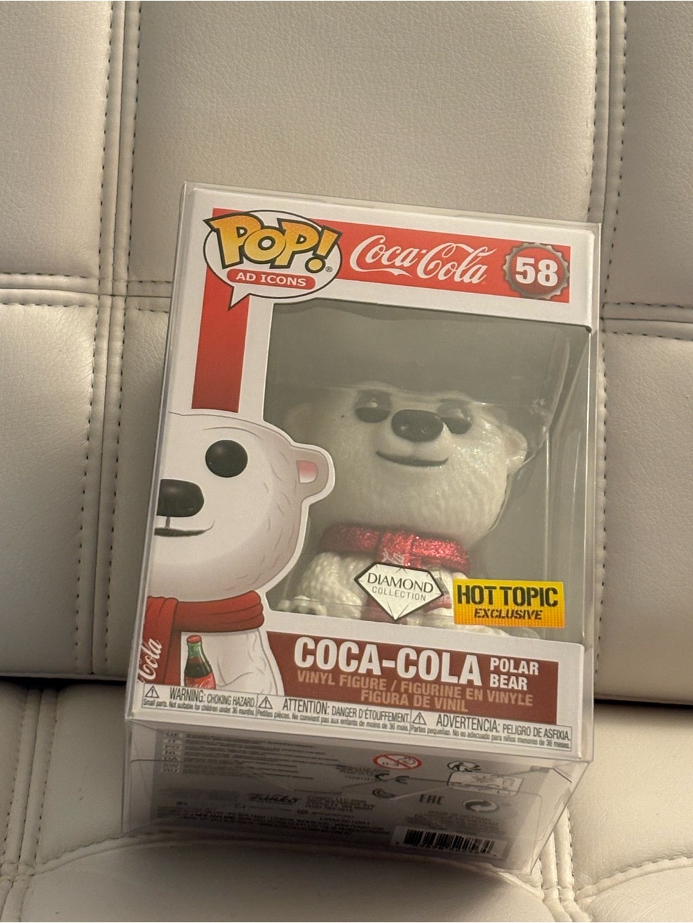 Coca Cola Polar Bear Diamond Funko Pop 58